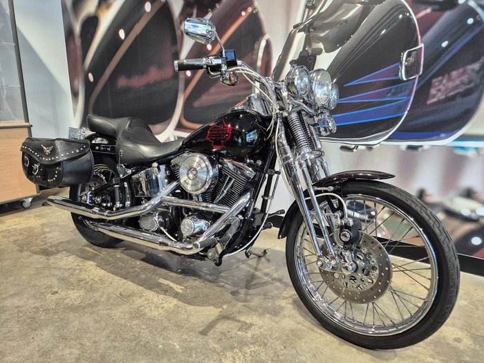 1998 Harley-Davidson Springer Softail 80 (FXSTS) Softail Black