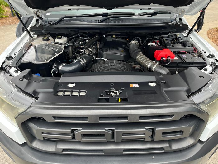 2018 Ford Ranger Raptor PX MkIII MY19 4X4 Dual Range Frozen White