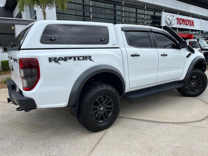 2018 Ford Ranger Raptor PX MkIII MY19 4X4 Dual Range Frozen White