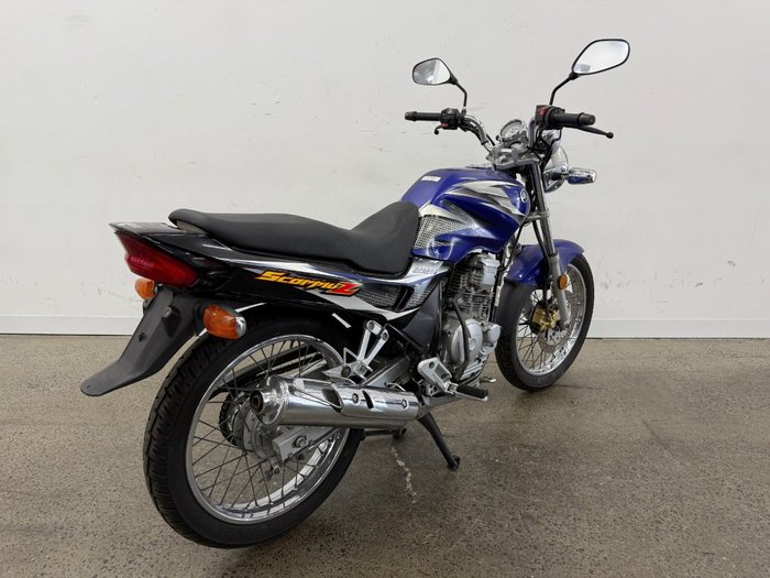 2008 Yamaha SCORPIO Blue