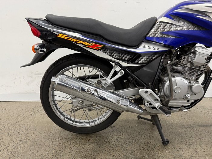 2008 Yamaha SCORPIO Blue