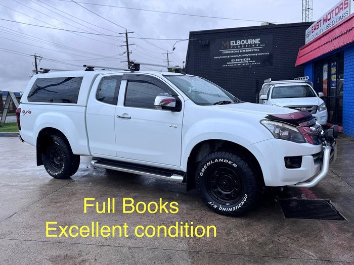 2016 Isuzu D-MAX LS-U MY15 4X4 Dual Range Splash White