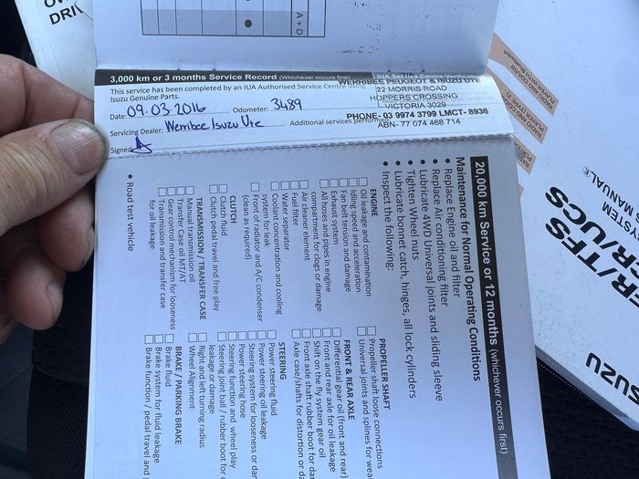 2016 Isuzu D-MAX LS-U MY15 4X4 Dual Range Splash White