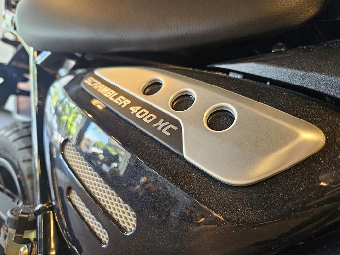 2025 Triumph Scrambler 400 XC Scrambler Grey