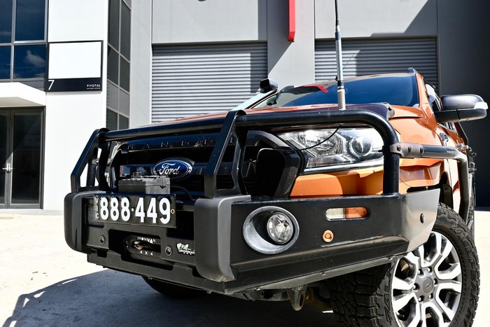 2018 Ford Ranger Wildtrak PX MkII MY18 4X4 Dual Range Pride Orange