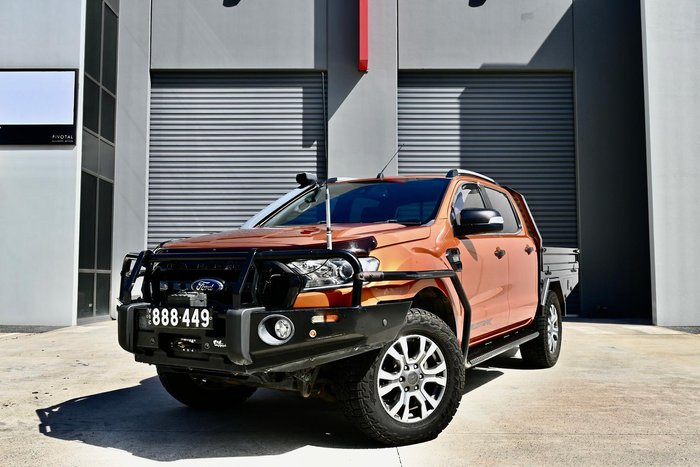 2018 Ford Ranger Wildtrak PX MkII MY18 4X4 Dual Range Pride Orange