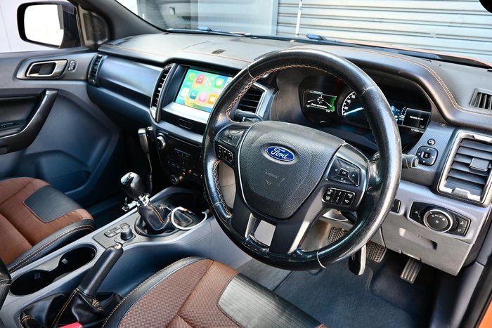 2018 Ford Ranger Wildtrak PX MkII MY18 4X4 Dual Range Pride Orange