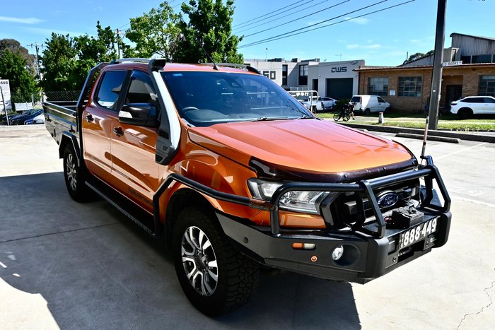 2018 Ford Ranger Wildtrak PX MkII MY18 4X4 Dual Range Pride Orange