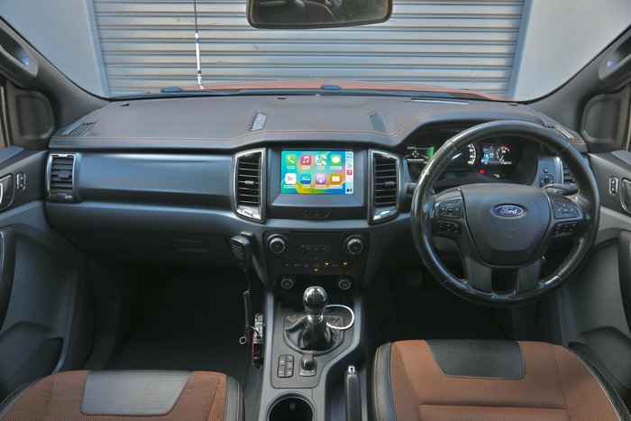 2018 Ford Ranger Wildtrak PX MkII MY18 4X4 Dual Range Pride Orange