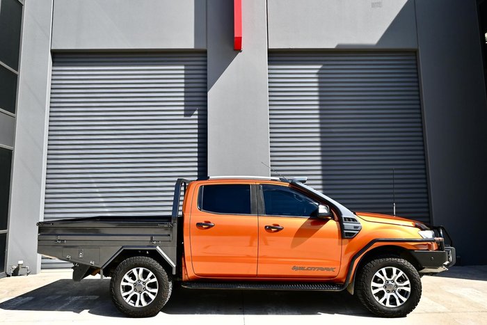 2018 Ford Ranger Wildtrak PX MkII MY18 4X4 Dual Range Pride Orange