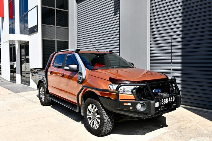 2018 Ford Ranger Wildtrak PX MkII MY18 4X4 Dual Range Pride Orange