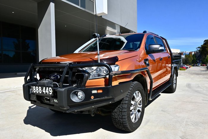 2018 Ford Ranger Wildtrak PX MkII MY18 4X4 Dual Range Pride Orange