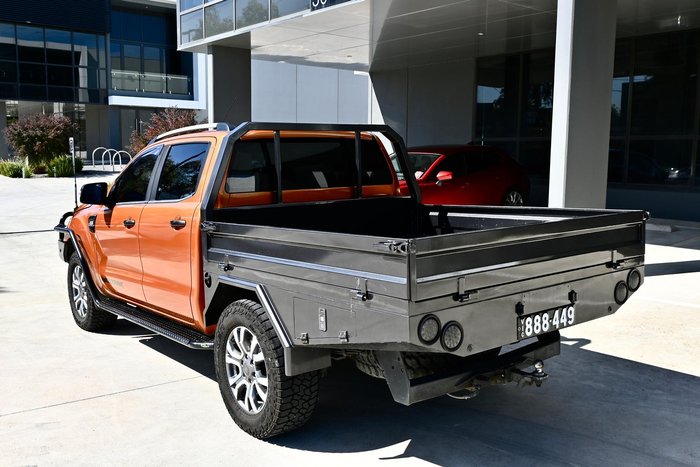 2018 Ford Ranger Wildtrak PX MkII MY18 4X4 Dual Range Pride Orange