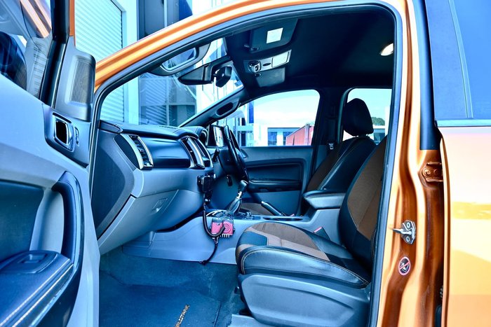 2018 Ford Ranger Wildtrak PX MkII MY18 4X4 Dual Range Pride Orange