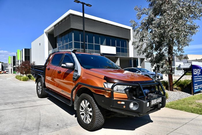 2018 Ford Ranger Wildtrak PX MkII MY18 4X4 Dual Range Pride Orange
