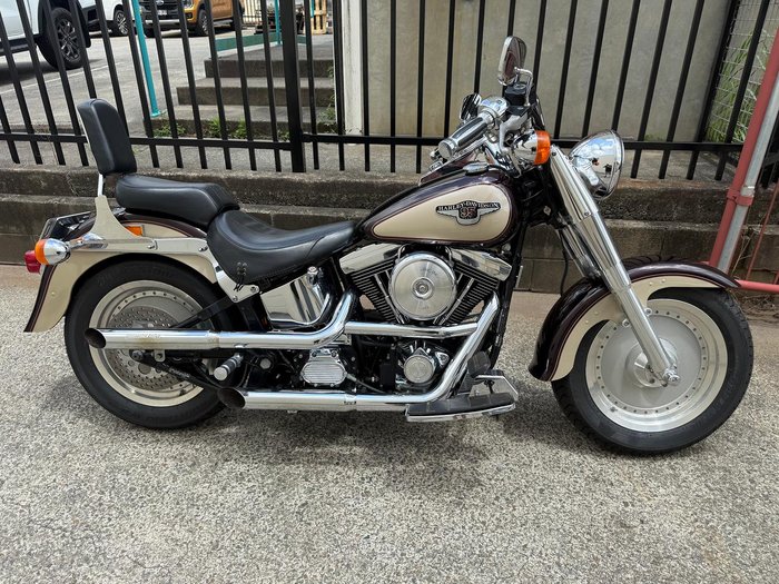 1998 Harley-Davidson Fat Boy 80 (FLSTF) Softail Red