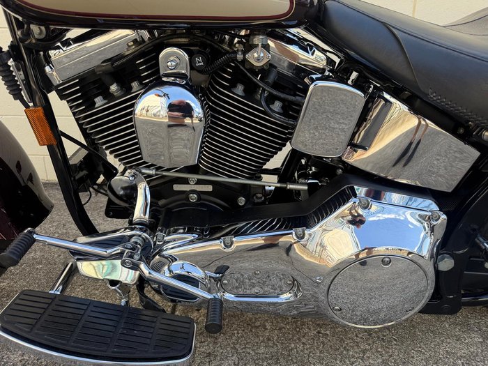 1998 Harley-Davidson Fat Boy 80 (FLSTF) Softail Red