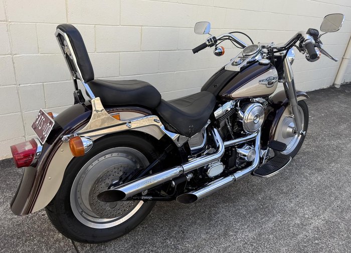 1998 Harley-Davidson Fat Boy 80 (FLSTF) Softail Red