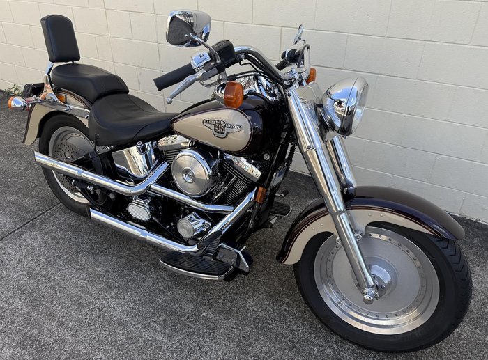 1998 Harley-Davidson Fat Boy 80 (FLSTF) Softail Red