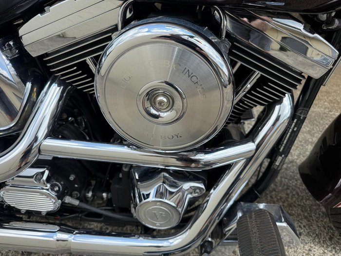 1998 Harley-Davidson Fat Boy 80 (FLSTF) Softail Red