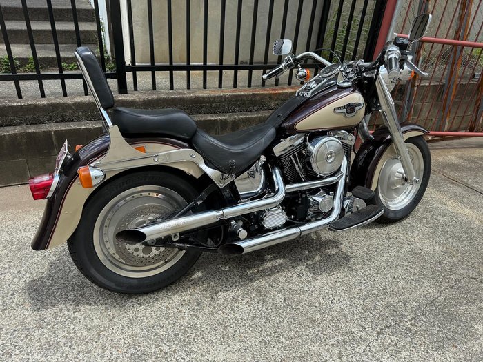 1998 Harley-Davidson Fat Boy 80 (FLSTF) Softail Red