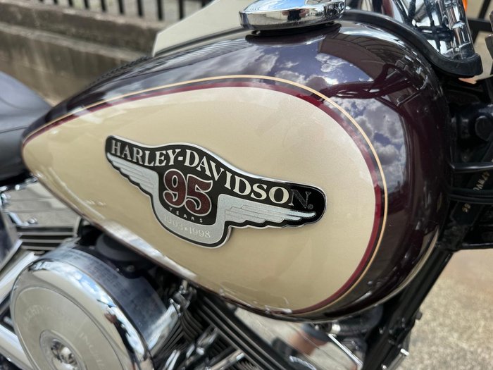 1998 Harley-Davidson Fat Boy 80 (FLSTF) Softail Red