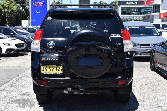 2011 Toyota Landcruiser Prado VX GRJ150R 4X4 Constant Ebony