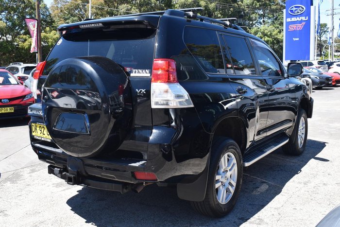 2011 Toyota Landcruiser Prado VX GRJ150R 4X4 Constant Ebony