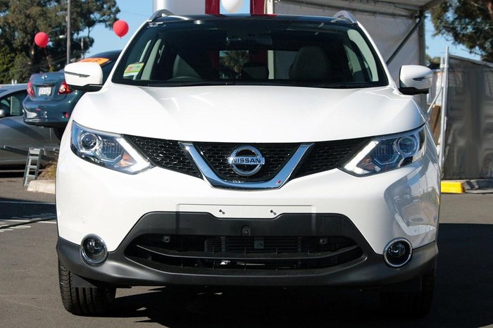 2017 Nissan QASHQAI Ti J11 Ivory Pearl