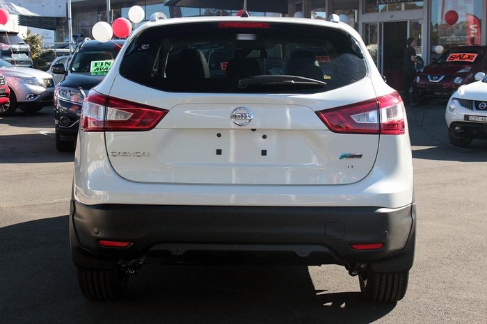 2017 Nissan QASHQAI Ti J11 Ivory Pearl