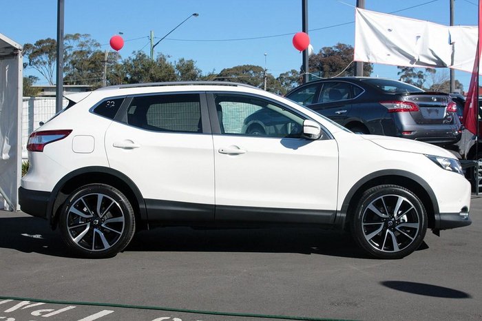2017 Nissan QASHQAI Ti J11 Ivory Pearl