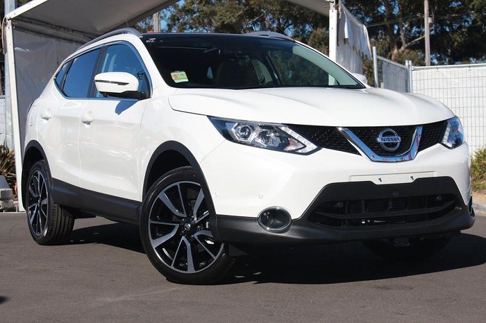 2017 Nissan QASHQAI Ti J11 Ivory Pearl
