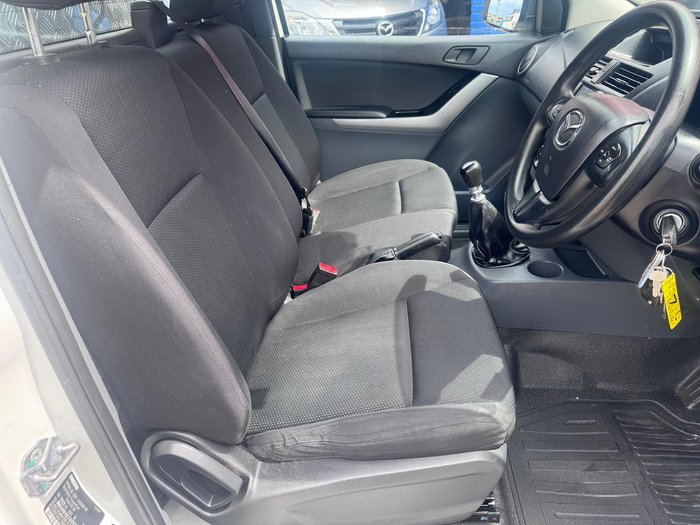 2019 Mazda BT-50 XT UR 4x2 Cool White