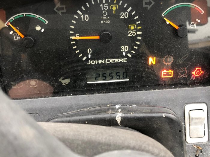 0 John Deere 5325 Rops Tractor & Bucket 67Hp 2556 Hours Green