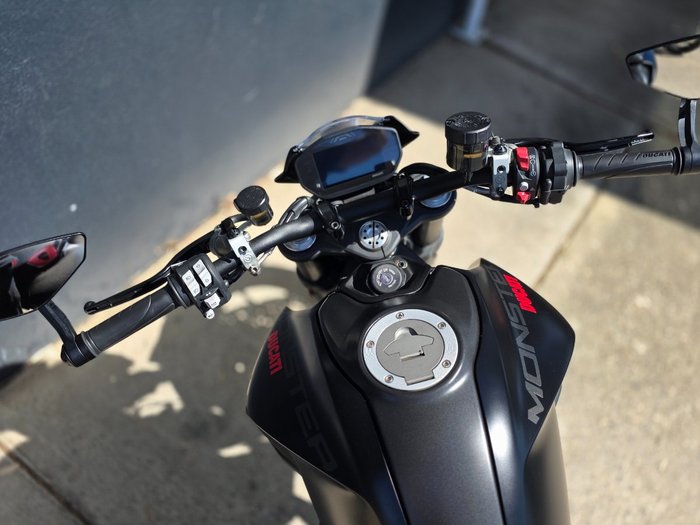 2021 DUCATI MONSTER+ 937 STEALTH BLACK