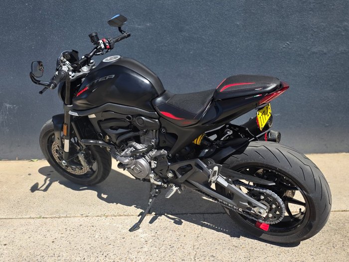 2021 DUCATI MONSTER+ 937 STEALTH BLACK