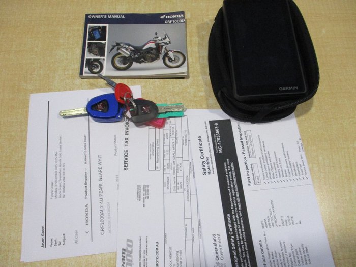 2019 Honda CRF1000AL2 AFRCA TWN ADV S MT White