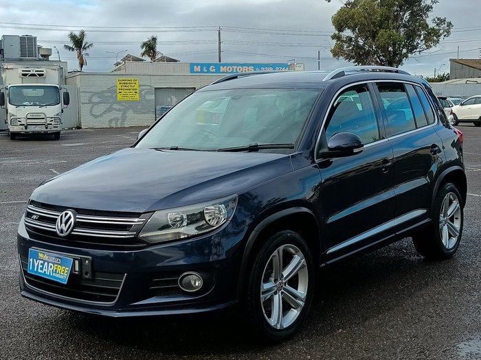 2015 Volkswagen Tiguan 132TSI 5N MY16 Four Wheel Drive Night Blue