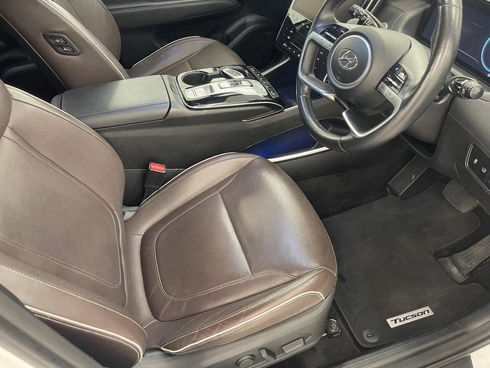 2021 Hyundai Tucson Highlander NX4.V1 MY22 AWD White Cream