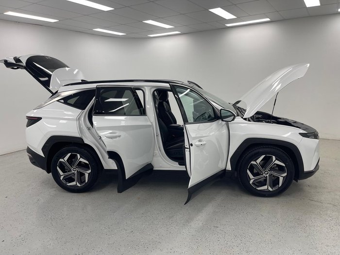 2021 Hyundai Tucson Highlander NX4.V1 MY22 AWD White Cream