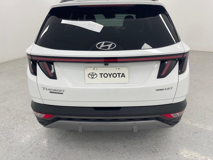 2021 Hyundai Tucson Highlander NX4.V1 MY22 AWD White Cream