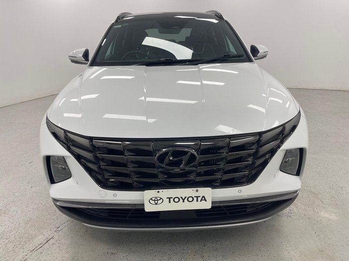 2021 Hyundai Tucson Highlander NX4.V1 MY22 AWD White Cream