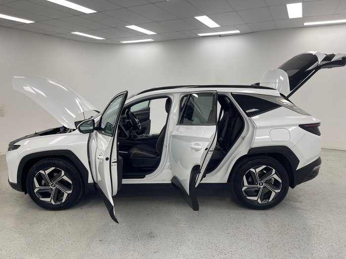2021 Hyundai Tucson Highlander NX4.V1 MY22 AWD White Cream