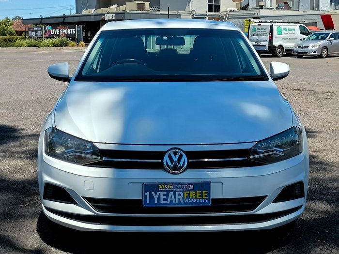 2019 Volkswagen Polo 70TSI Trendline AW MY19 Pure White