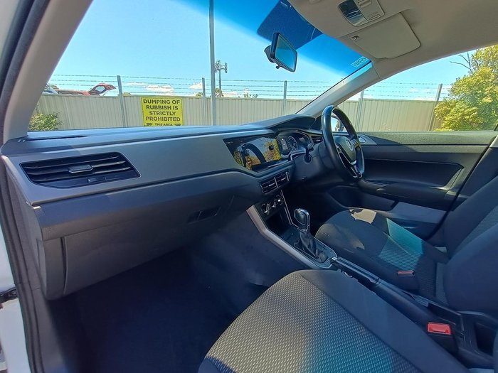 2019 Volkswagen Polo 70TSI Trendline AW MY19 Pure White