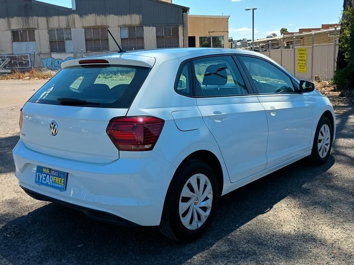 2019 Volkswagen Polo 70TSI Trendline AW MY19 Pure White