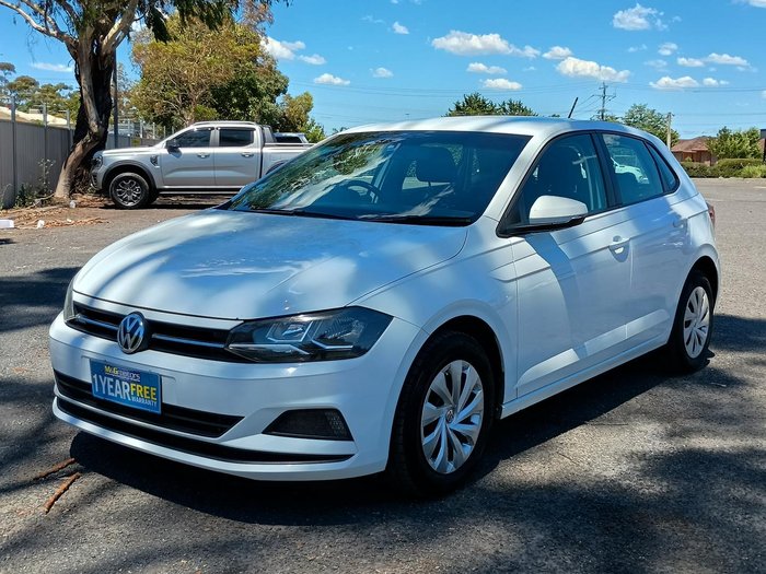 2019 Volkswagen Polo 70TSI Trendline AW MY19 Pure White