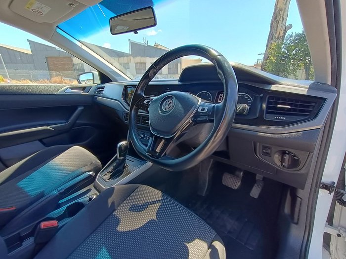 2019 Volkswagen Polo 70TSI Trendline AW MY19 Pure White