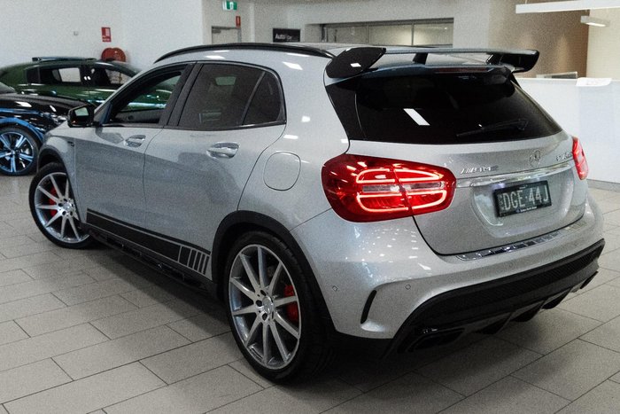 2015 Mercedes-Benz GLA-Class GLA45 AMG X156 Four Wheel Drive Polar Silver
