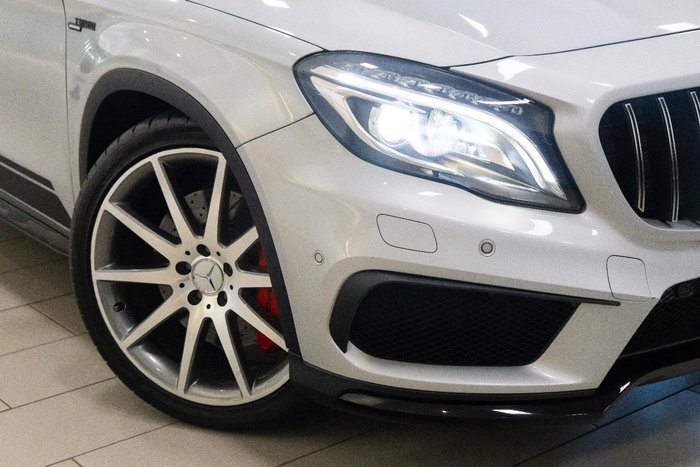 2015 Mercedes-Benz GLA-Class GLA45 AMG X156 Four Wheel Drive Polar Silver